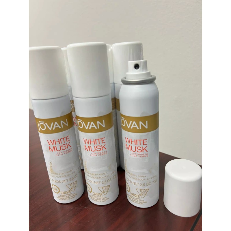 COTY Lot of (3) JOVAN WHITE MUSK FOR WOMEN 2.5