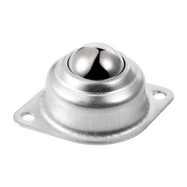 Skelang 6 Pcs 25mm Ball transfer bearing unit, universal transfer bearing castors, ball roller castors for conveyor, transmission, furniture, load capacity 30kg per castor