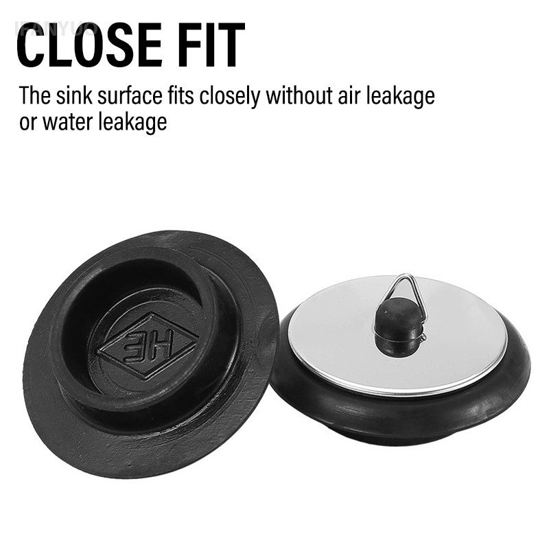 Rubber Bathtub Drain Stopper for Water Retention – Hanging Chain