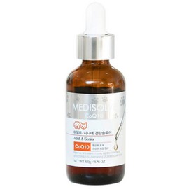 Medisolve Pet Well-Aging Solution CoQ10 Nutrient, 50g, 1 piece, Adult / 메디솔브 반려동물 웰에이징 솔루션 코큐텐 영양제, 50g, 1개, 어덜트