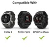 HOMTERN Compatible with Garmin Fenix 7,Fenix 7 Pro,EPIX Pro 47mm,