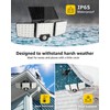 Lepro Solar Security Lights Outdoor Motion Sensor, 2 in 1