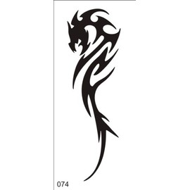 Airbrush tattoo stencil V074