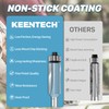 KEENTECH Router Bits 1/2" Shank, Flush Trim Router Bit, Bearing