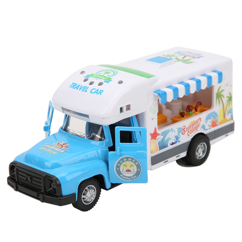 1/28 Simulation Multi Function Light Music Pull Back Toy Car