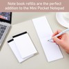 Amaxiu Blank Notepads, 6 Pack 3x5 Inch Note Pad Blank