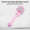Music Light Bubble Wand Automatic Safe Handheld Electric Bubble Stick