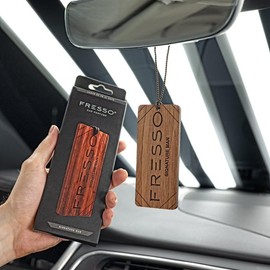 FRESSO CAR AIR FRESHENER - CAR PERFUME (Signature Man), 1 Count (Pack of 1), black