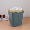 Vireon Office Waste Paper Bin Made of Bamboo - Oxford