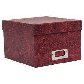 Hampton Frames The Photo Album Company ALBOX57RED Photo Storage Box for 700 Photos 13 x 18 cm Red
