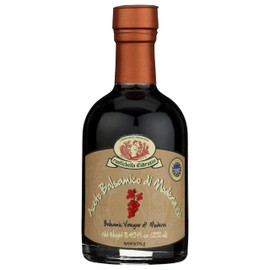 Rustichella d'Abruzzo Balsamic Vinegar of Modena IGP | 6-Year-Old Ged Balsamic Vinegar | All-Natural | Ideal for Salad Dressings, Marinades and More | Rame (8.45 Fl Oz / 250 ml)