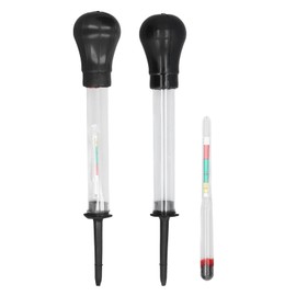 2Pcs Battery Hydrometer, Car Battery Electrolyte Level Hydrometer Set 1.100‑1.300 Hydrometer Tool Set Kit Hydrometer Battery Tester Car Battery Tester