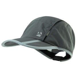 TOP-EX XL/XXL Baseball Cap Men's Breathable Sports Running Cap UV Protection Baseball Cap Summer Golf Cap, tx89056_dark grey