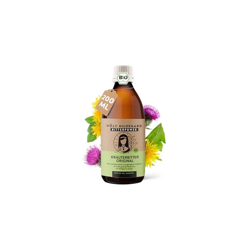 BitterPower Original 200 ml - Organic Bitter Drops with 9