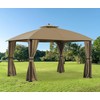 SCOCANOPY Gazebo Replacement Cover Compatible with 10X12 Eagle Brooke Soft