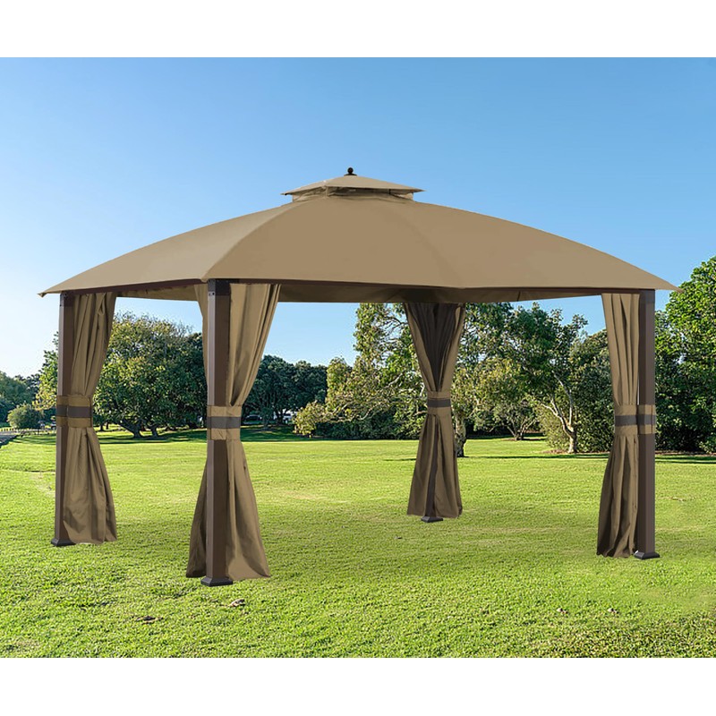 SCOCANOPY Gazebo Replacement Cover Compatible with 10X12 Eagle Brooke Soft