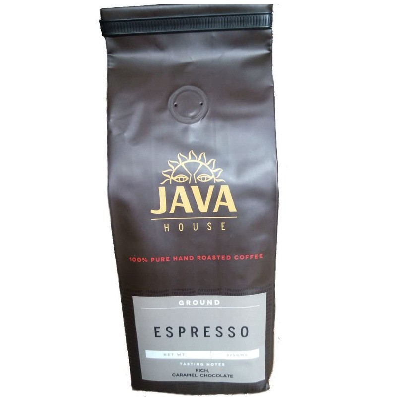 Kenya AA Espresso Ground Coffee - Perfect Dark Roast Craft