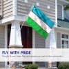 Anley Fly Breeze 3x5 Feet Uzbekistan Flag - Republic of