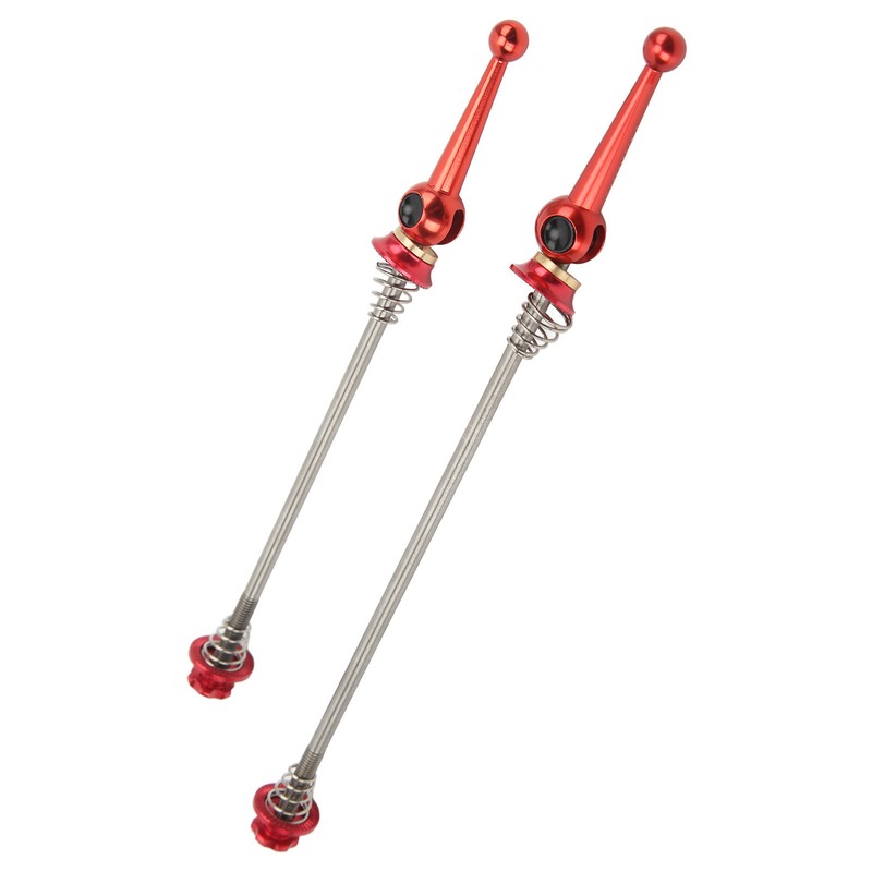 CANSUCC 2pcs Bicycle Wheel Skewer Aluminum Alloy Quick Release Titanium