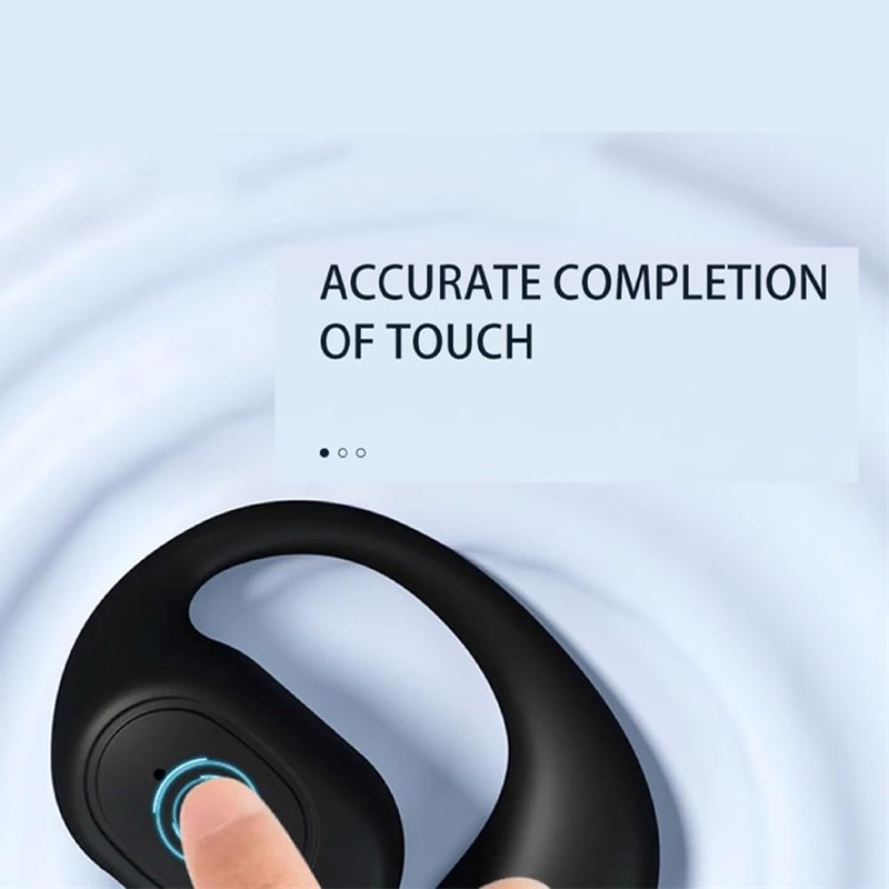Aswalling Wireless Headphones Bluetooth Headset with Microphone Bone Conduction Handsfree