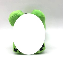 YEIUZPT Plüschtiere, 26cm Plüschfigur, Stofftier Spielzeug, Süße Kuscheltiere, Cartoon Anime Kissen Plüsch, Spiel Plüschpuppe Spielzeug Stofftiere Für Kinder Geschenke(grün)