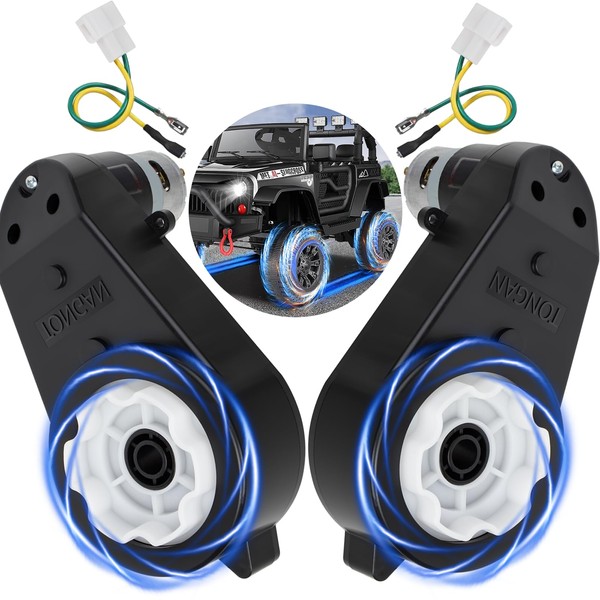 24v Motor-50000RPM for Power Wheels,RS555 High-Speed Steel Gears Motor Gearbox
