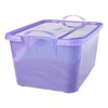 Life Story 6-Pack Stackable Plastic Storage Bins w/Handles & Snapping
