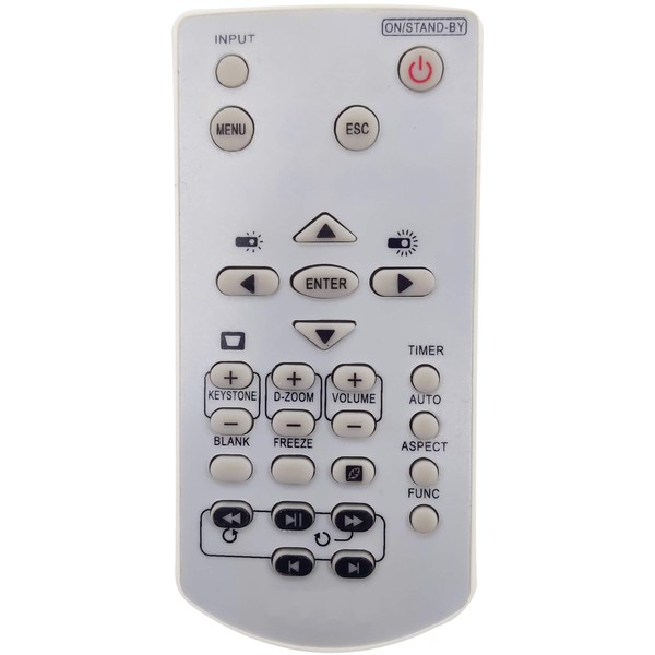 Leankle Remote Controller YT-141 for Casio Projectors XJ-F100W, XJ-F10X, XJ-F200WN,