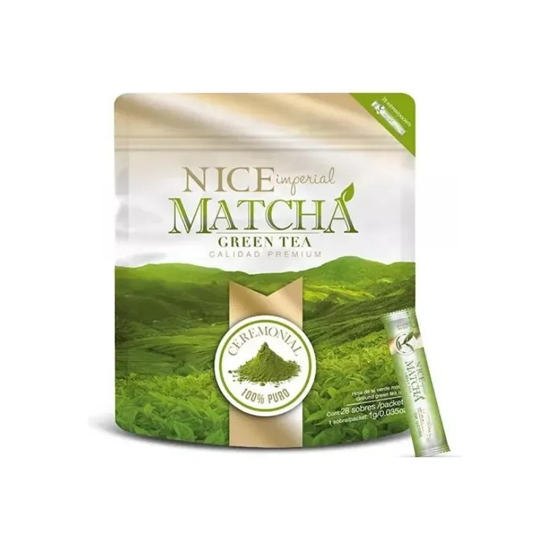 Té Verde Matcha Nice Imperial 28 Sobres 84g.