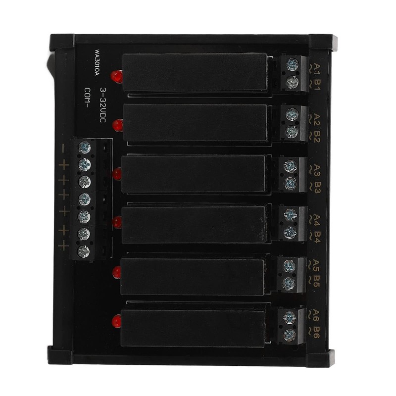 Solid State Relay Module, 6 Channel DC to AC SSR