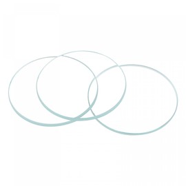 uxcell 6-Pack Watch Crystal Lens Glass 16mm Dia. Round Flat Mineral Replacement Parts for Watchmaker Repair