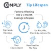 COMPLY Foam Tips for Plantronics Voyager 5200 & Voyager Legend