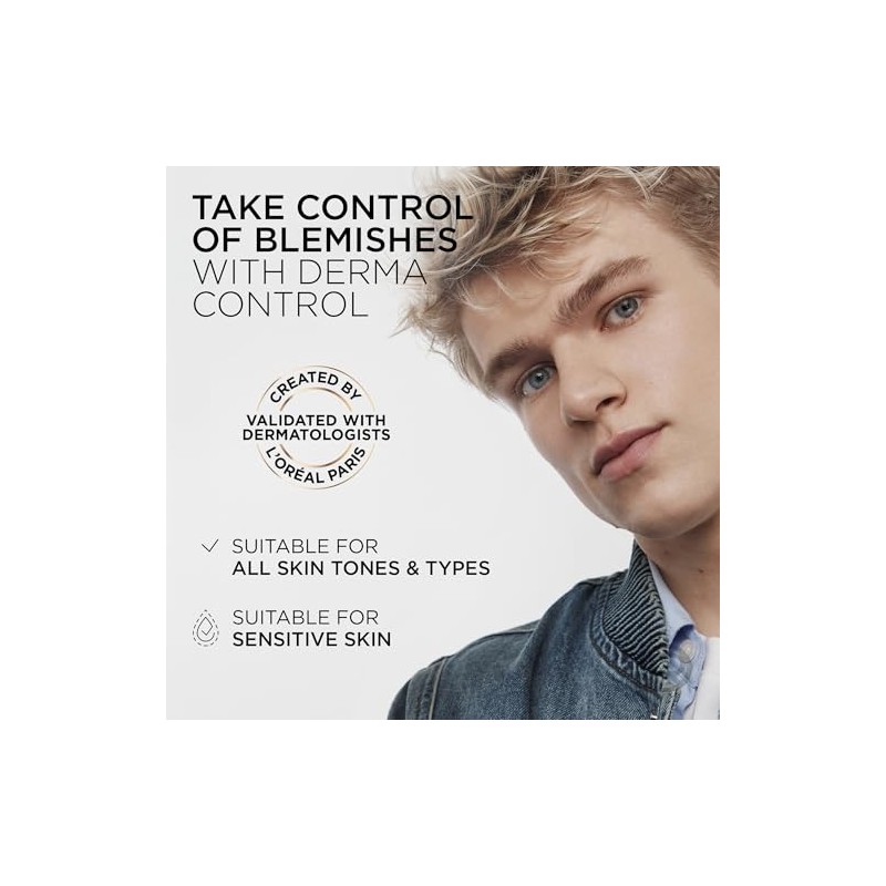 L'Oréal Paris Men Expert Moisturiser Derma Control Oil-Control 40ml