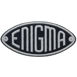 Patch Shop Dongri World War II Germany Enigma Enigma Embroidery Airsoft Patch Patch Removable (Velcro and Velcro Compatible) Velcro Military A0179