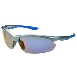 P52 Polarized Sunglasses Superlight Unbreakable for Running, Cycling, Fishing, Golf (Grey & Blue)