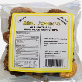 Mr johns ripe plantain chips pack of 5