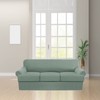 GAMUKAI Premium T-Cushion Sofa Slipcover – 4-Piece Set for T-Cushion