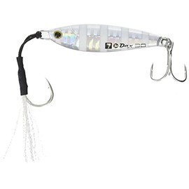 Palms The Ducks 30 TDX-30/H-530 Metal Jig, 2.2 inches (55 mm), 1.1 oz (30 g), Zebra Glow Lure