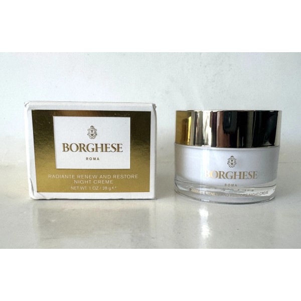 Borghese Renew And Restore Night Cream 1oz/28g Boxed
