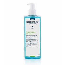 Isispharma Teen derm Gel Sensitive 400 ml, gel de limpieza para pieles grasas o mixtas