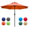 Sunnyglade 9Ft Patio Umbrella Outdoor Table Umbrella with 8 Sturdy