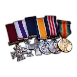 British Top Military Medal Group Set 6x Awards For I RAF I NAVY I RM I SBS I PARA I ARMY Repro - Victoria Cross Military Cross George Cross British war Medal Bravery in the Field & Victory medal