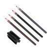 Eyeliner Eyebrow Pencil Set, Eyebrow Pencil Sharpener Professional Salon Makeup
