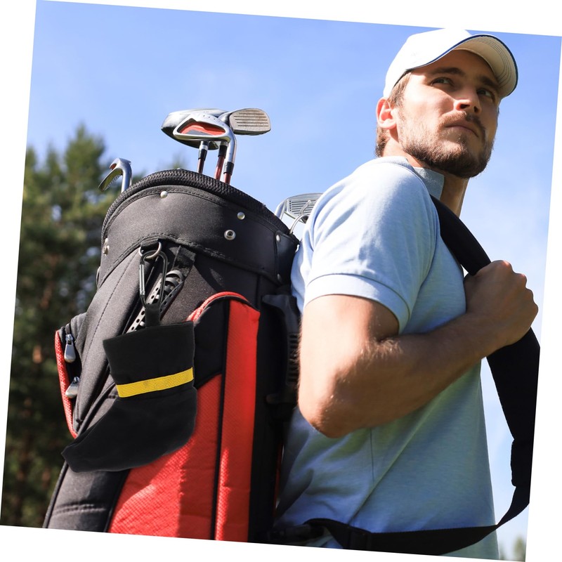 Totority Golf Ball Holder Pouch Lightweight Golf Bag Waist Carry