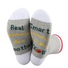 PWHAOO 1 Pair American Football Socks Real Women Love Football