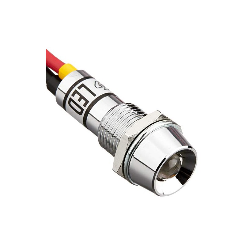 Kijima 217-6139 Motorcycle Parts Indicator Lamp LED 12V Universal Clear