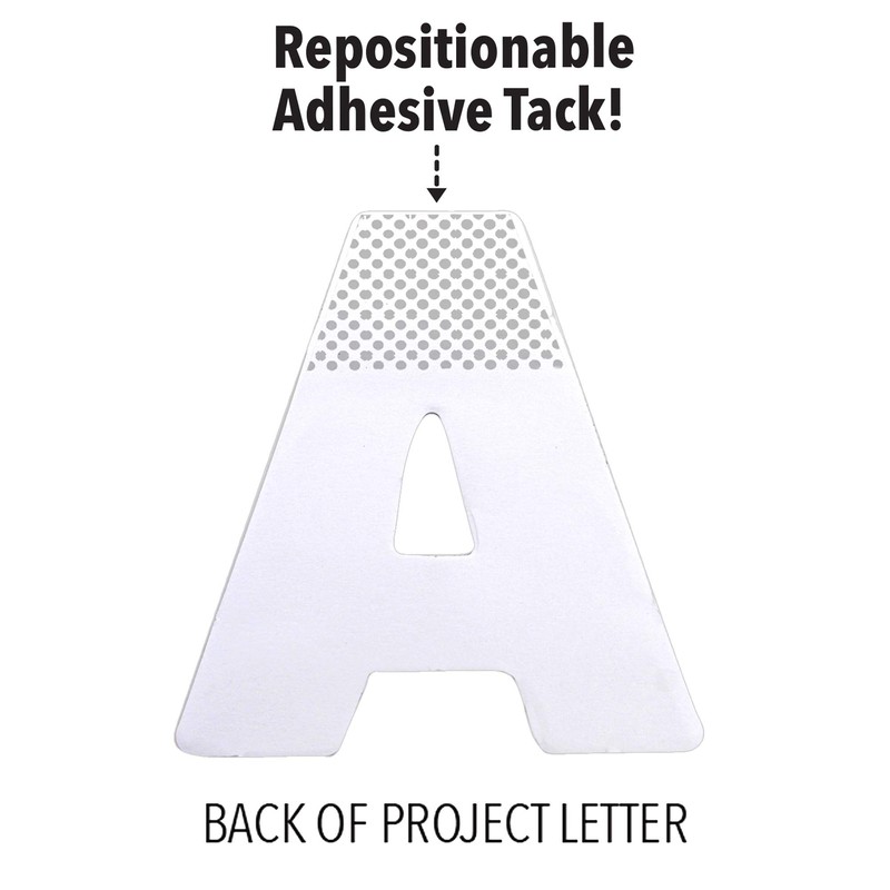 ArtSkills 2.5" Poster Letters and Numbers, A-Z and 0-9, Assorted,