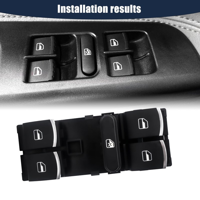 HISports Electric Window Regulator Switch Compatible with VW MK5 MK6