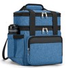 Insulated Lunch Bag for Men Women: Expandable Lunch Bag Box