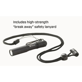 Streamlight 66318 MicroStream 45-Lumen Everyday Carry Pocket Flashlight with AAA Alkaline Battery, Black